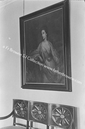 PAINTING OF THE 1ST COUNTESS OF DONOUGHMORE (IN HALL)